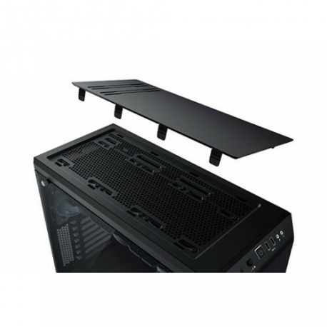 be quiet! Pure Base 600 Window - Tower - ATX - windowed side panel - no power supply (ATX / PS/2) - black, orange - USB/Audio - 9