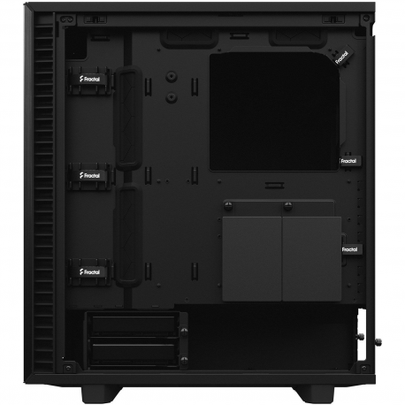 Fractal Design Define 7 Compact - Tower - ATX - no power supply (ATX) - black solid - USB/Audio - 7