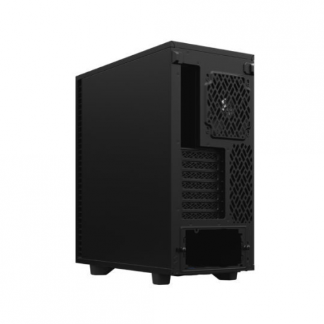 Fractal Design Define 7 Compact - Tower - ATX - no power supply (ATX) - black solid - USB/Audio - 14