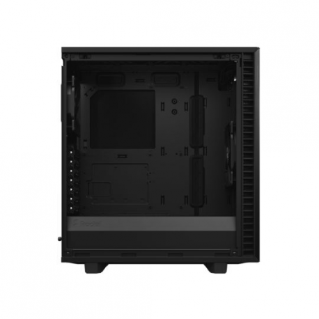 Fractal Design Define 7 Compact - Tower - ATX - no power supply (ATX) - black solid - USB/Audio - 20