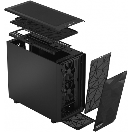 Fractal Design Meshify 2 - Tower - extended ATX - no power supply (ATX) - black - USB/Audio - 21