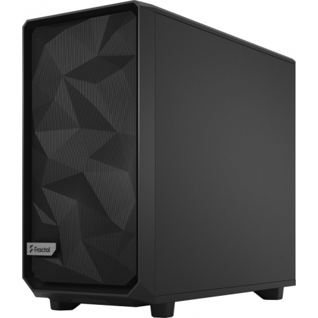 Fractal Design Meshify 2 - Tower - extended ATX - windowed side panel (tempered glass) - no power supply (ATX) - black - USB/Audio - 2