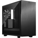 Fractal Design Define 7 - Tempered Glass Edition - tower - extended ATX - windowed side panel (tempered glass) - no power supply (ATX) - black - USB/Audio
