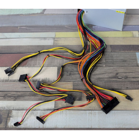 Chieftec VALUE SERIES APB-500B8 - Power supply (internal) - ATX12V 2.3 - AC 230 V - 500 Watt - active PFC - silver - 5