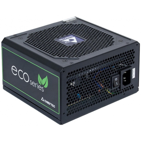 Chieftec ECO Series GPE-600S - Power supply (internal) - ATX12V 2.3 - AC 230 V - 600 Watt - active PFC - 0