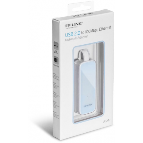 TP-LINK UE200 - Network adapter - USB 2.0 - 10/100 Ethernet - 4