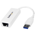 Manhattan USB-A Gigabit Network Adapter, White, 10/100/1000 Mbps Network, USB 3.0, Equivalent to Startech USB31000SW, Ethernet, RJ45, Three Year Warranty, Blister - network adapter - USB 3.0 - Gigabit Ethernet