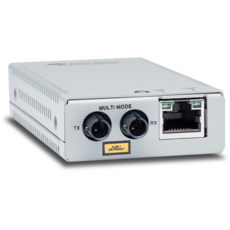 Allied Telesis AT MMC2000 / ST - Fibre media converter - GigE - 10Base-T, 1000Base-SX, 100Base-TX, 1000Base-T - RJ-45 / ST multi-mode - up to 550 m - 850 nm - TAA Compliant - 0