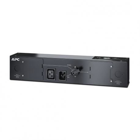 APC Service Bypass Panel - Power distribution unit (rack-mountable) - AC 230 V - 3000 VA - output connectors: 2 - 2U - black - for P/N: SMT2200I-AR, SMT2200R2I-AR, SMT3000I-AR, SMT3000R2I-AR, SRT1500XLI, SRT2200XLI-KR - 0