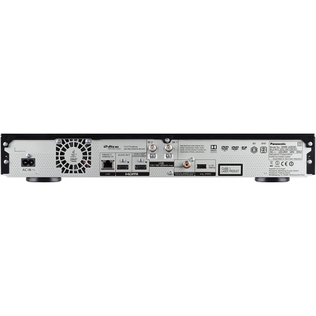Panasonic DMR-UBS90 - 3D Blu-ray disc recorder with TV tuner and HDD - Upscaling - Ethernet, Wi-Fi - 1