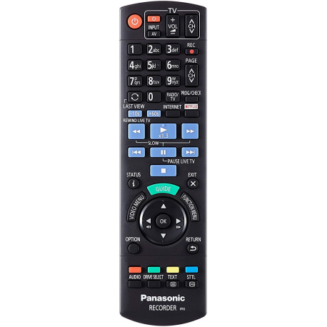Panasonic DMR-UBS90 - 3D Blu-ray disc recorder with TV tuner and HDD - Upscaling - Ethernet, Wi-Fi - 5