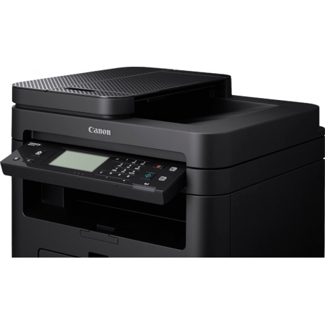 Canon i-SENSYS MF237w - Multifunction printer - B/W - laser - A4 (210 x 297 mm), Legal (216 x 356 mm) (original) - A4/Legal (media) - up to 23 ppm (copying) - up to 23 ppm (printing) - 250 sheets - 33.6 Kbps - USB 2.0, LAN, Wi-Fi(n) - 1