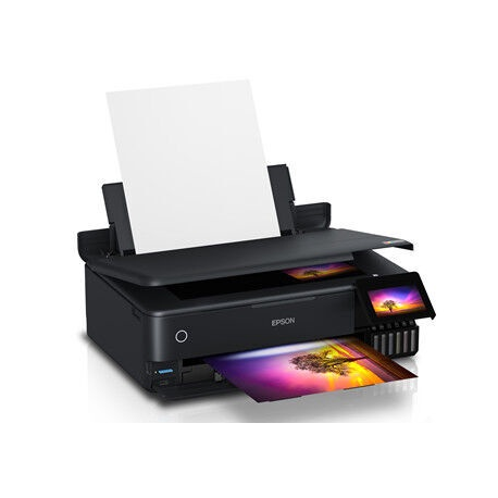 Epson EcoTank L8180 - Multifunction printer - colour - ink-jet - A3 (media) - up to 16 ppm (printing) - 100 sheets - USB, LAN, USB host, Wi-Fi(ac) - 16