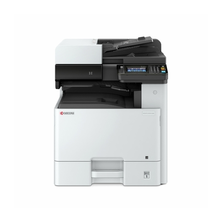 Kyocera ECOSYS M8124cidn - Multifunction printer - colour - laser - A3 / Ledger (297 x 432 mm) (original) - A3 / Ledger (media) - up to 24 ppm (copying) - up to 24 ppm (printing) - 100 sheets - USB 2.0, Gigabit LAN, USB host - 0