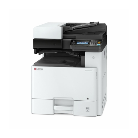 Kyocera ECOSYS M8124cidn - Multifunction printer - colour - laser - A3 / Ledger (297 x 432 mm) (original) - A3 / Ledger (media) - up to 24 ppm (copying) - up to 24 ppm (printing) - 100 sheets - USB 2.0, Gigabit LAN, USB host - 2