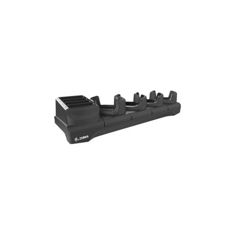 User swappable spare battery cup to charge 4 TC53/TC58 spare Li-ion batteries on a legacy TC5x five-slot ShareCradle. This cup m - 1