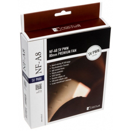 Noctua NF-A8 PWM - Case fan - 80 mm - 10