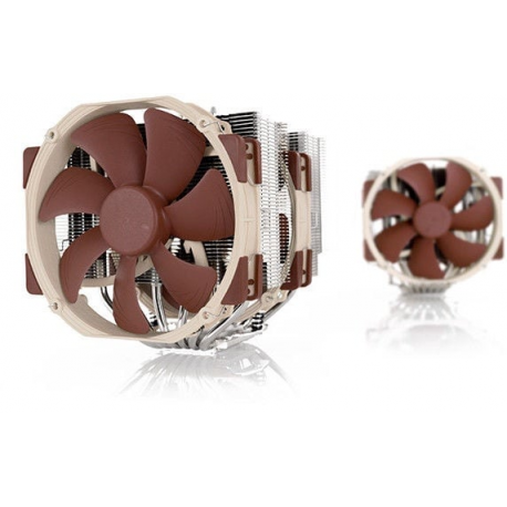Noctua NH-D15 - Processor cooler - (for: AM4) - aluminum with nickel plated copper base - 140 mm - 4