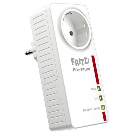 AVM FRITZ!Powerline 1220 - Powerline adapter - GigE, HomePlug AV (HPAV) 2.0, IEEE 1901 - wall-pluggable - 0
