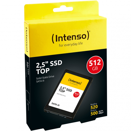 Intenso Top Performance - SSD - 512 GB - internal - 2.5" - SATA 6Gb / s - 1