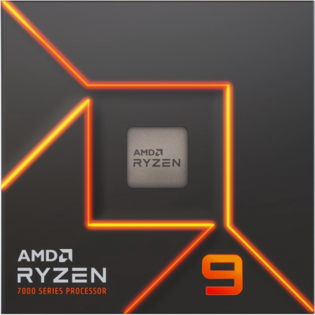 AMD Ryzen 9 7900 - 3.7 GHz - 12-core - 24 threads - 64 MB cache - Socket AM5 - Box - 1