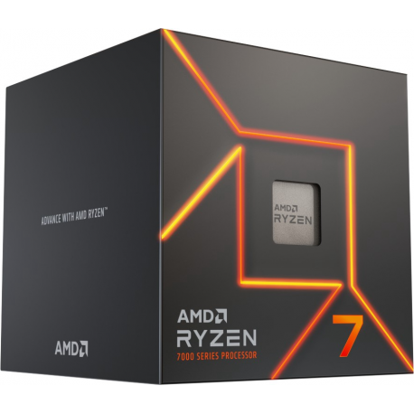 AMD Ryzen 7 7700 - 3.8 GHz - 8-core - 16 threads - 32 MB cache - Socket AM5 - Box - 0