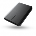 Toshiba Canvio Basics - Hard drive - 4 TB - external (portable) - 2.5" - USB 3.2 Gen 1 / USB 2.0 - matte black