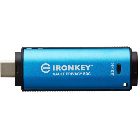 Kingston IronKey Vault Privacy 50C - USB flash drive - encrypted - 32 GB - USB-C 3.2 Gen 1 - TAA Compliant - 3