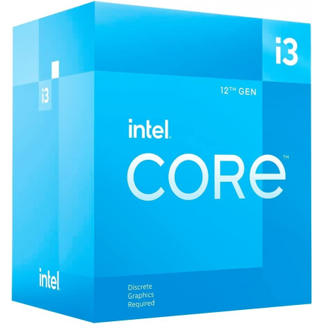 Intel Core i3 13100F - 3.4 GHz - 4 cores - 8 threads - 12 MB cache - FCLGA1700 Socket - Box - 0