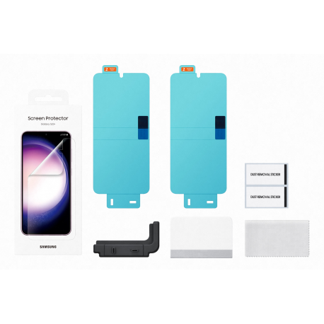 Samsung EF-US916 - Screen protector for mobile phone - film - transparent - for Galaxy S23+ - 2