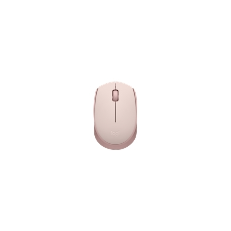 Logitech M171 - Mouse - optical - wireless - 2.4 GHz - USB wireless receiver - rose - 0