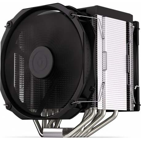 Endorfy Fortis 5 Dual Fan - Processor cooler - (for: LGA775, AM2+, LGA1366, AM3+, FM1, FM2+, LGA2011-3, LGA2011 (Square ILM), AM4, LGA2066, LGA1200, LGA1700, AM5, LGA115x Socket) - 120 mm / 140 mm - black - 1