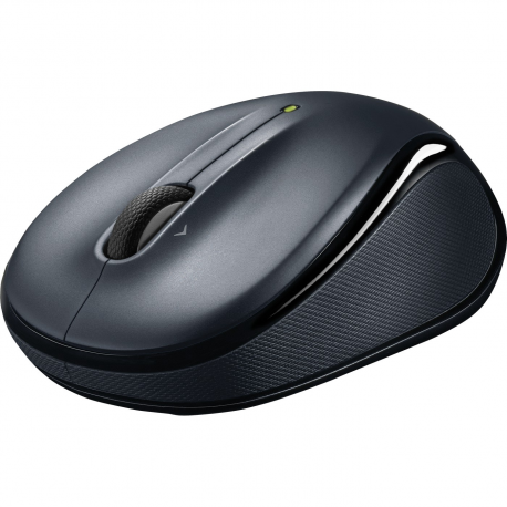 Logitech M325s - Mouse - right and left-handed - optical - 5 buttons - wireless - 2.4 GHz - USB wireless receiver - dark grey - 4