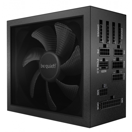 be quiet! Dark Power 13 - Power supply (internal) - ATX12V 3.0 / EPS12V 2.92 - 80 PLUS Titanium - AC 100-240 V - 850 Watt - active PFC - black - 1