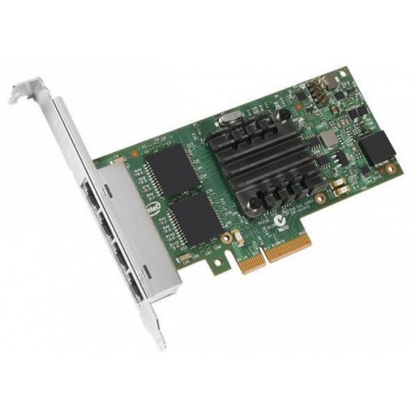 Intel Ethernet Server Adapter I350-T4 - Network adapter - PCIe 2.1 x4 low profile - Gigabit Ethernet x 4 - 0