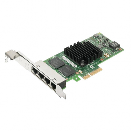 Intel Ethernet Server Adapter I350-T4 - Network adapter - PCIe 2.1 x4 low profile - Gigabit Ethernet x 4 - 1
