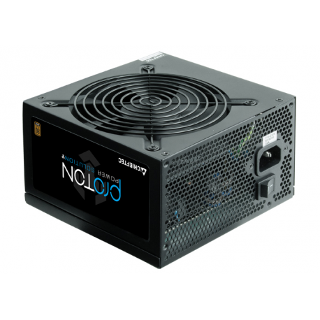 Chieftec Proton Series BDF-600S - Power supply (internal) - ATX12V 2.3 - 80 PLUS Bronze - AC 115-230 V - 600 Watt - active PFC - 2