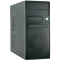 Chieftec Mesh Series CG-04B-OP - Tower - ATX - no power supply (ATX) - black - USB/Audio