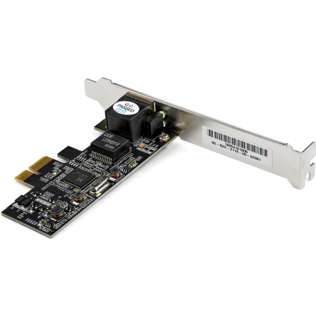 StarTech.com 1 Port PCIe Network Card - 2.5Gbps 2.5GBASE-T PCIe Network Card x4 PCIe - PCI Express LAN Card - RTL8125 (ST2GPEX) - Network adapter - PCIe x4 low profile - 10M/100M/1G/2.5 Gigabit Ethernet x 1 - 1