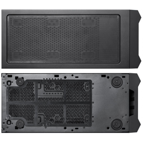 Chieftec Mesh Series CW-01B-OP - Tower - ATX - no power supply (ATX) - black - USB/Audio - 4