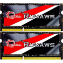 G.Skill Ripjaws F3-1600C9D-16GRSL - DDR3L - kit - 16 GB: 2 x 8 GB - SO-DIMM 204-pin - 1600 MHz  /  PC3-12800 - CL9 - 1.35 V - unbuffered - non-ECC