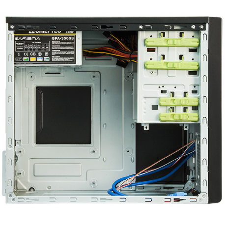 Chieftec Mesh Series XT-01B - Tower - micro ATX - no power supply (ATX12V 2.3/ PS/2) - black - USB/Audio - 1