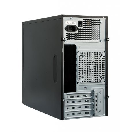 Chieftec Mesh Series XT-01B - Tower - micro ATX - no power supply (ATX12V 2.3/ PS/2) - black - USB/Audio - 3