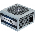 Chieftec iARENA GPC-600S - Power supply (internal) - ATX12V 2.3/ PS/2 - AC 230 V - 600 Watt - active PFC - silver
