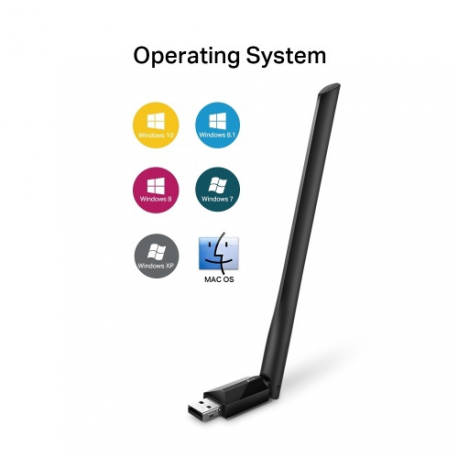 TP-Link Archer T2U Plus - Network adapter - USB 2.0 - Wi-Fi 5 - 4