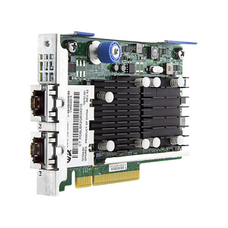HPE FlexFabric 533FLR-T - Network adapter - PCIe 2.0 x8 - 10Gb Ethernet x 2 - for ProLiant DL360 Gen10, DL388p Gen8 - 0