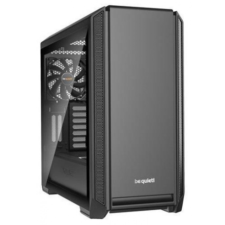 be quiet! Silent Base 601 Window - Tower - extended ATX - windowed side panel - no power supply (ATX / PS/2) - black - USB/Audio - 0