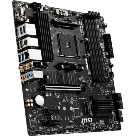 MSI B550M PRO-VDH - Motherboard - micro ATX - Socket AM4 - AMD B550 Chipset - USB-C Gen1, USB 3.2 Gen 1 - Gigabit LAN - onboard graphics (CPU required) - HD Audio (8-channel) - 2