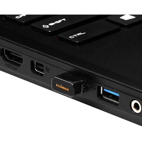 Edimax EW-7611ULB 2-in-1 N150 Wi-Fi & Bluetooth 4.0 Nano USB Adapter - Network adapter - USB 2.0 - 802.11b/g/n, Bluetooth 3.0 HS, Bluetooth 4.0 - 3