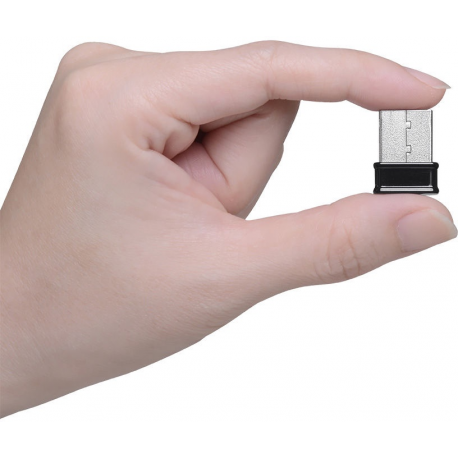 Edimax EW-7611ULB 2-in-1 N150 Wi-Fi & Bluetooth 4.0 Nano USB Adapter - Network adapter - USB 2.0 - 802.11b/g/n, Bluetooth 3.0 HS, Bluetooth 4.0 - 5